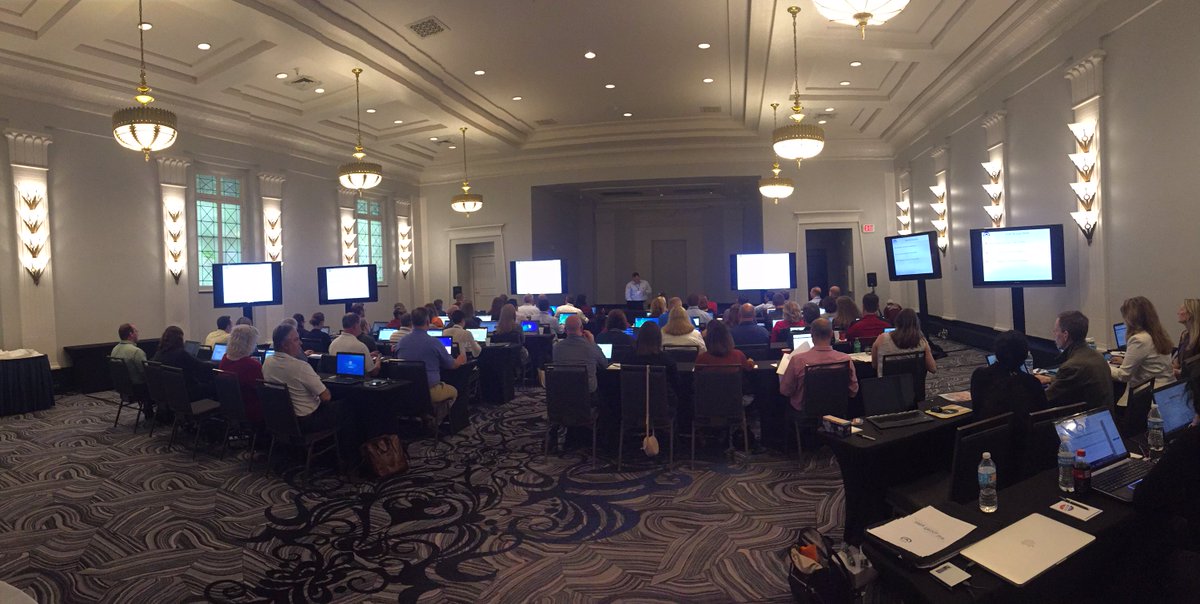 ausumsystems's tweet photo. This is how PAM User Group 2016 looks like! #FullHouse #UG2016 #AuSuMSystems #PremiumAudit #nola #GoCubsGo #Hilton #neworleans #Audit #Day2 https://t.co/4kWEJaFRDE