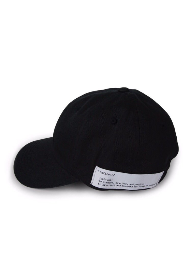BaffleStudios's tweet photo. shop the blank face black ball cap // https://t.co/znLtIO3bvj ™ https://t.co/OnhQlD2zSS