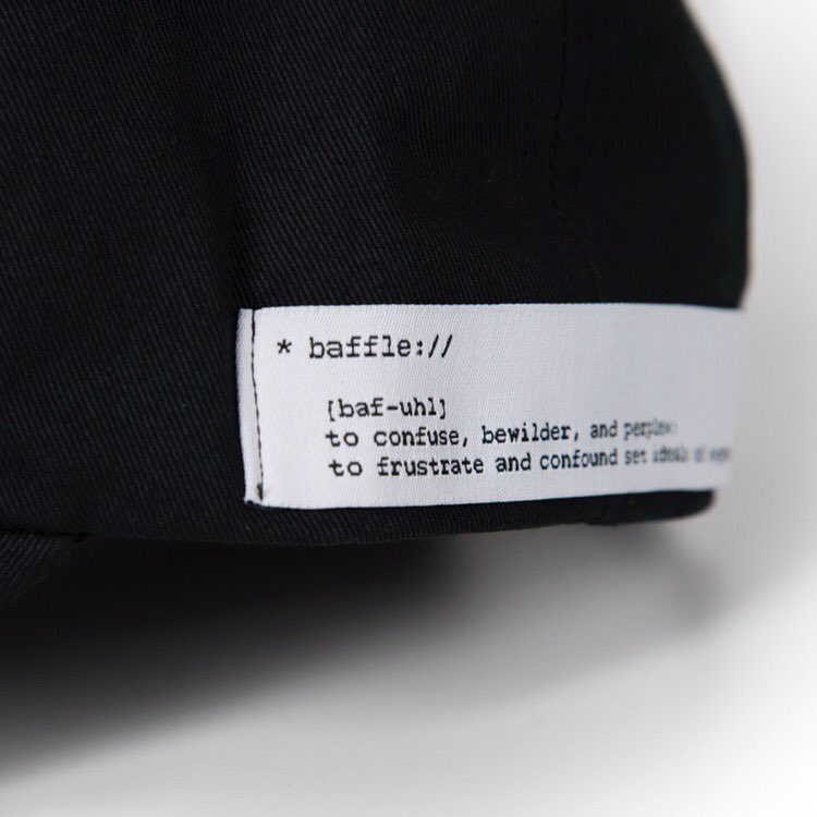 BaffleStudios's tweet photo. shop the blank face black ball cap // https://t.co/znLtIO3bvj ™ https://t.co/OnhQlD2zSS