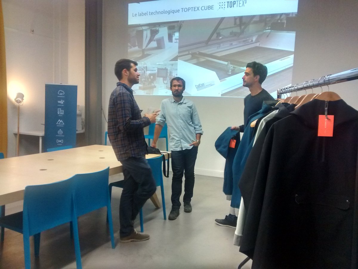 TurbineCoop's tweet photo. Soirée #aouro à la Coop #infolab ce soir à #Grenoble #innovation #textile #madeinFrance https://t.co/Rsjk9DoNNz
