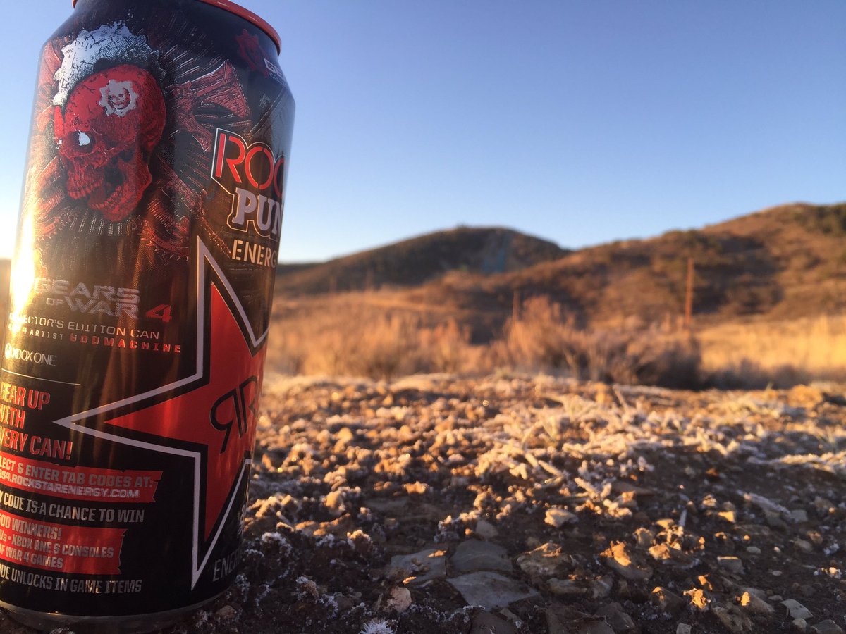 New <a href="/rockstarenergy/">Rockstar Energy Drink</a> Limited Edition Collection Cans for #gearsofwar4 are out! <a href="/Xbox/">Xbox</a>