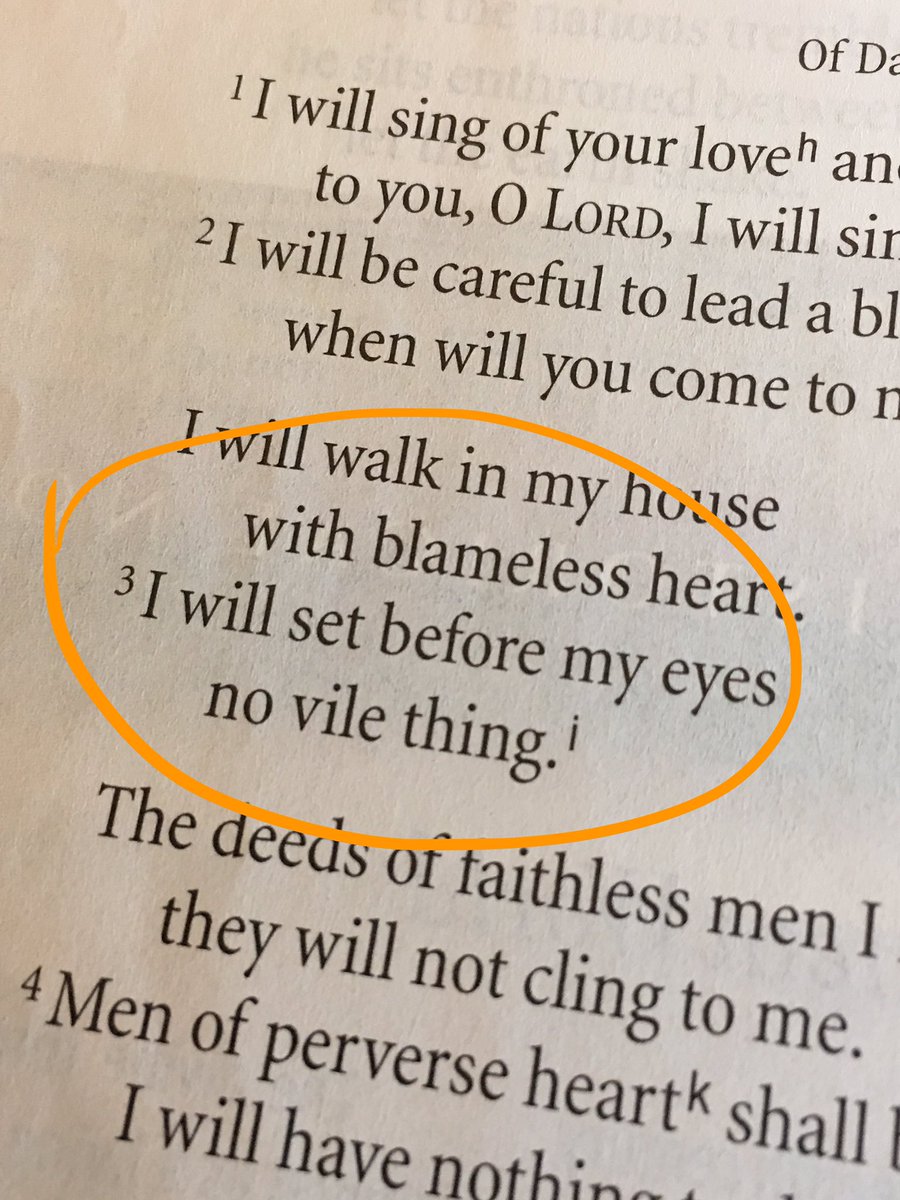 DaveOLittle's tweet photo. How hard is this to do these days? Praying out of Psalm 101. https://t.co/EgzLDQNIWR