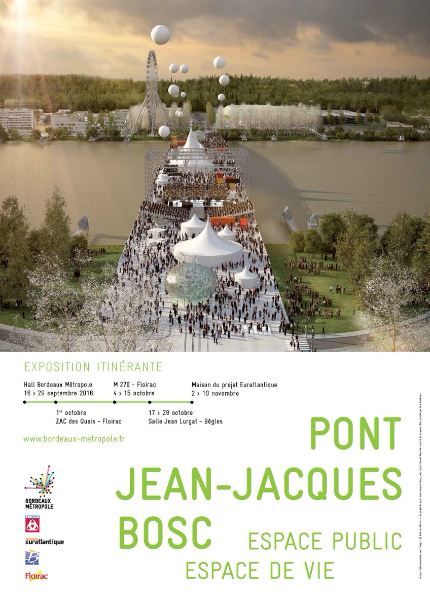 BxEuratlantique's tweet photo. Jusqu'au 10 nov. la maison du projet accueil l'exposition proposée par @BxMetro : "Pont Jean-Jacques Bosc : espace public et espace à vivre" https://t.co/KMjrY16T4p