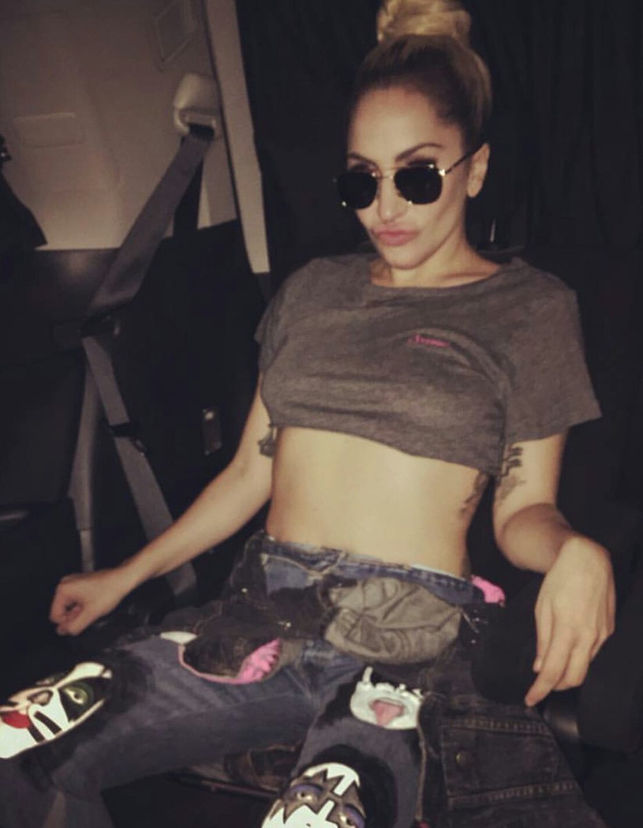 Awesome pants <a href="/ladygaga/">Lady Gaga</a>! Good luck with your new album! #JOANNE