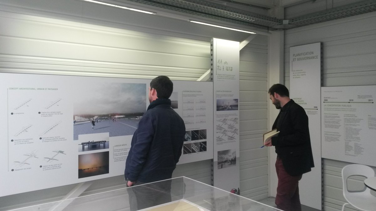 BxEuratlantique's tweet photo. Jusqu'au 10 nov. la maison du projet accueil l'exposition proposée par @BxMetro : "Pont Jean-Jacques Bosc : espace public et espace à vivre" https://t.co/KMjrY16T4p
