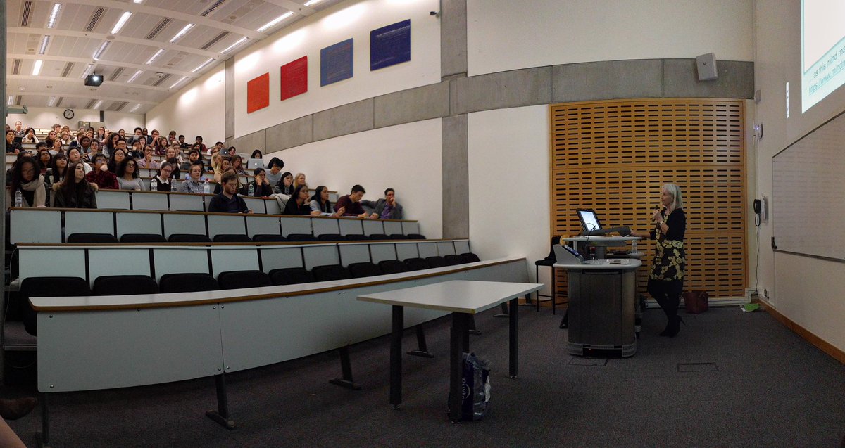 POST_UK's tweet image. Giving a careers talk at @imperialcareers. No one likes the first two rows #impcol