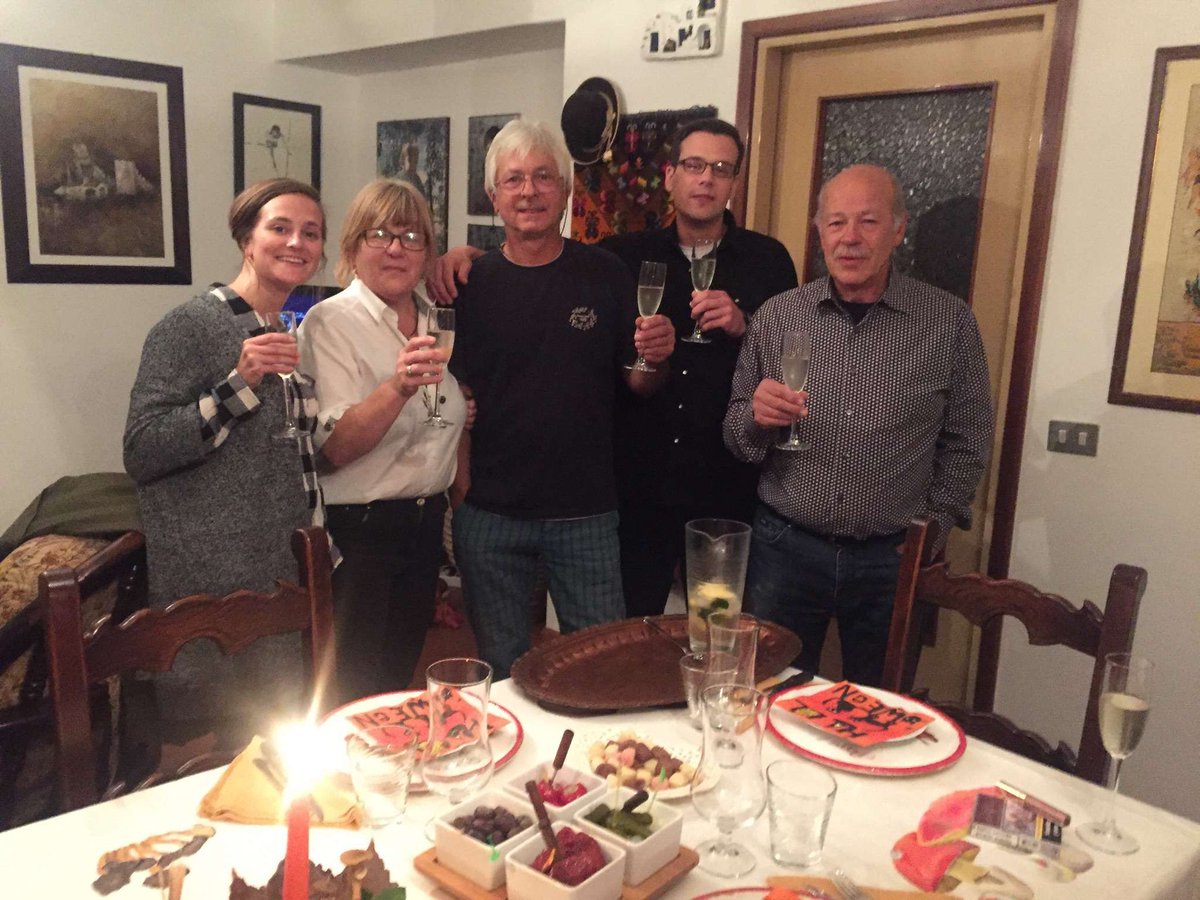ristoranteamano's tweet photo. Grazie to our new friends Claudio & his lovely wife Bruna for a spectacular meal #LastDay #CheffreysItalianAdventure https://t.co/DCo487SwDr