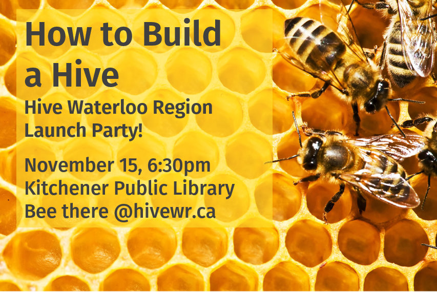HiveWR's tweet photo. How to build a Hive? bring community together for honey, inspiring words and music @KitchLibrary Nov 15: https://t.co/GVpkZsXHnB https://t.co/AACDibbwE3