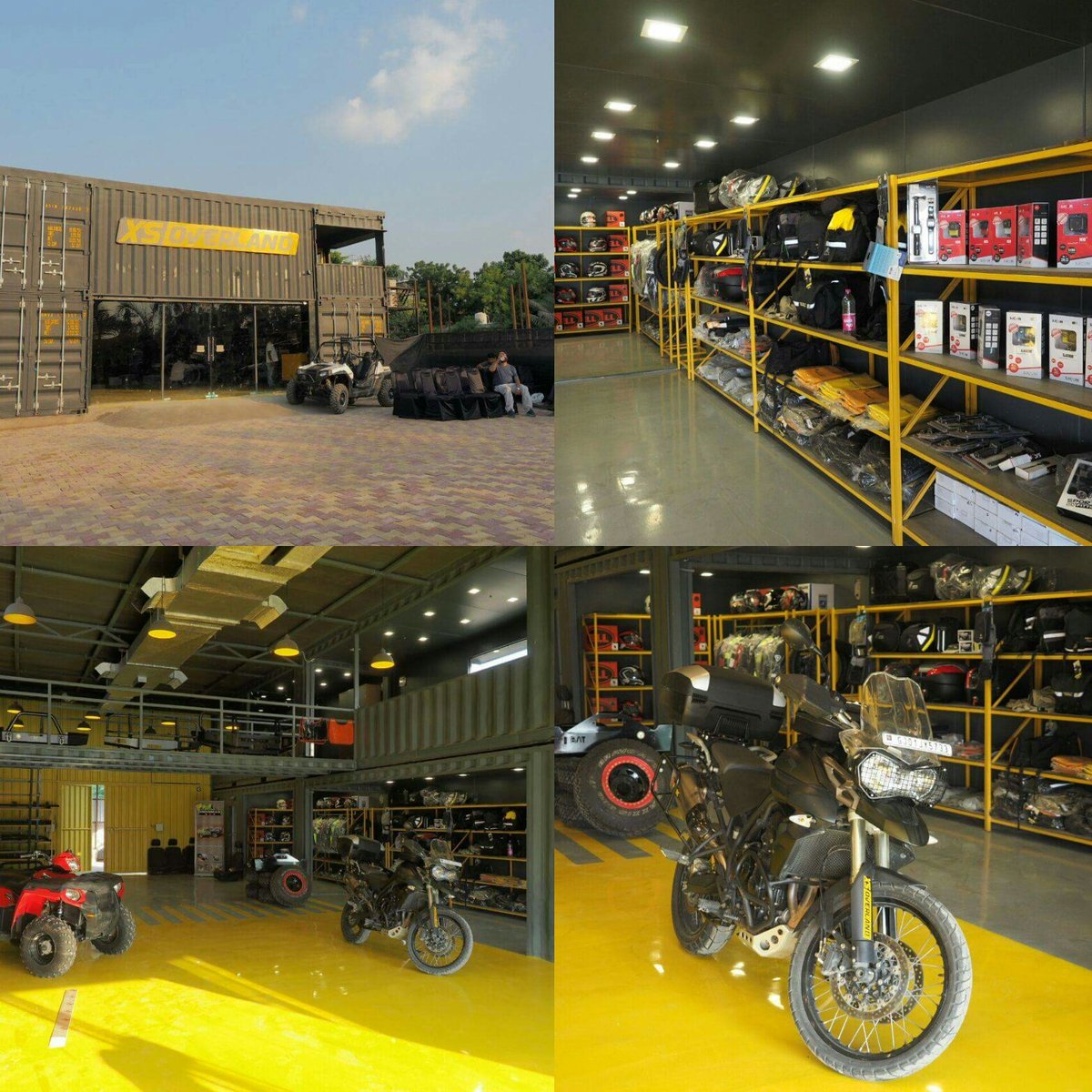 Jigarentrprise's tweet photo. We believe in doing things out of box in the box... First time ever in India containerised car showroom https://t.co/MfYluzgb8O