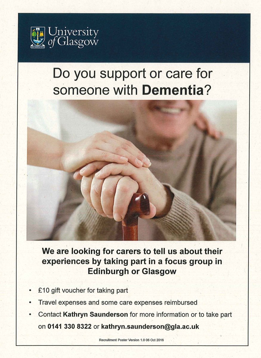 NRS_NDN's tweet photo. University of Glasgow study looking for carers in Edinburgh or Glasgow to recall their experiences @UofGlasgow @glasgow_mh @GlasgowCVS https://t.co/8XlpgNkrPX