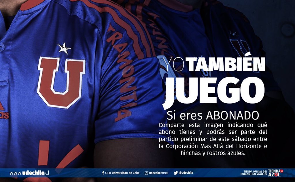 dortizcastillo's tweet photo. @udechile #BalletAzul Soy abonado de galería y me gustaría mucho jugar este partido!!! 🤘por favor elíjanme a mi! https://t.co/94QYV0eM1Z