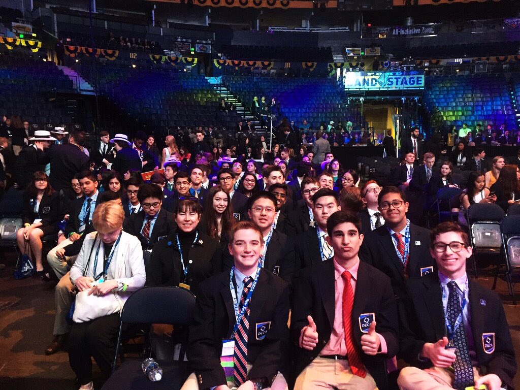 syossetdeca's tweet photo. Today's Day Three of #DECAMonth! One of Our favorite trips was last year's trip to Nashville, Tennessee! #ICDC2016 #OwnYourFuture @decainc https://t.co/jxZzzYGRVq