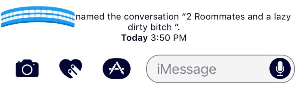 _Ohbianca's tweet photo. But when I tell you my one roommate hates the other lmao https://t.co/NDZ6Zq0xvp
