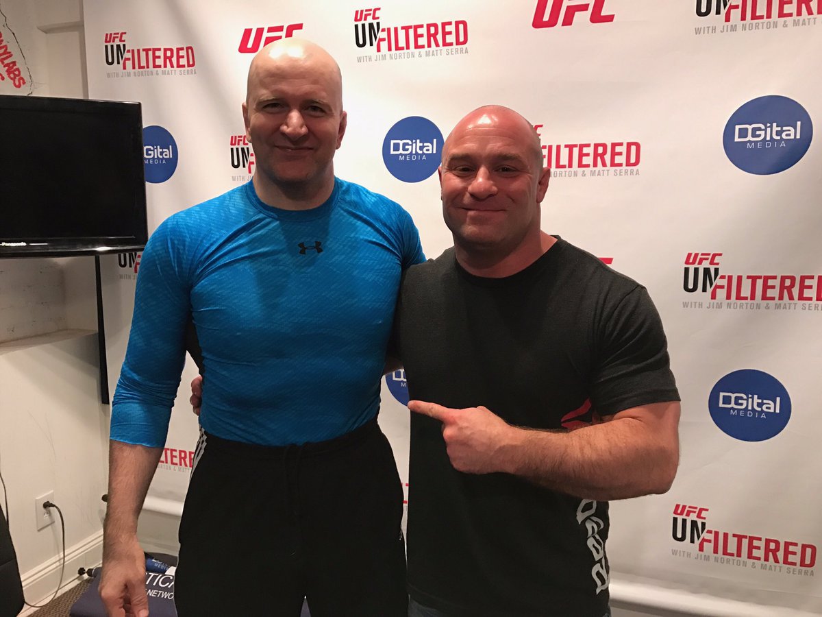 On today's @UFCUnfiltered we have Jiu-Jitsu Mastermind John Danaher in studio &amp; former champ <a href="/RdosAnjosMMA/">Rafael dos Anjos</a> calling in!!! #ufc #mma