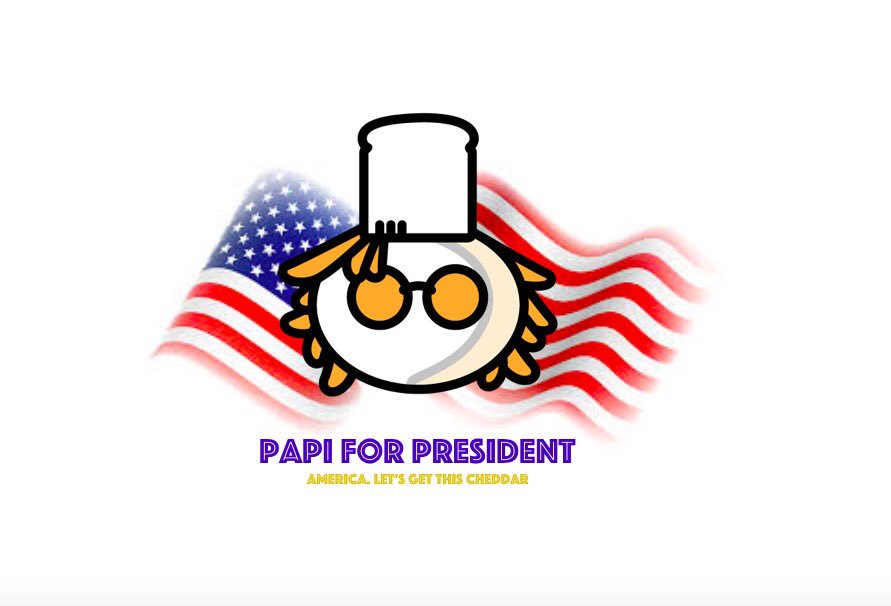 HandsumRyan's tweet photo. While Trump is leading the polls by 1 point, a new candidate steps up to the plate...
#Papi4Prez https://t.co/Lsfuw0SXll
