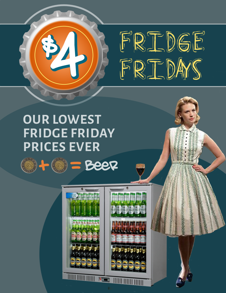 TankhousePub's tweet photo. NEW Fridge Fridays @TankHouse Just $4 for a bottle of beer from our fridge. It's that simple. https://t.co/7MpsNasz1J