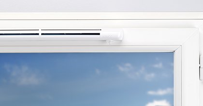 EMM², the new generation of Aereco humidity sensitive air inlets for windows: aereco.com/product/emm2/