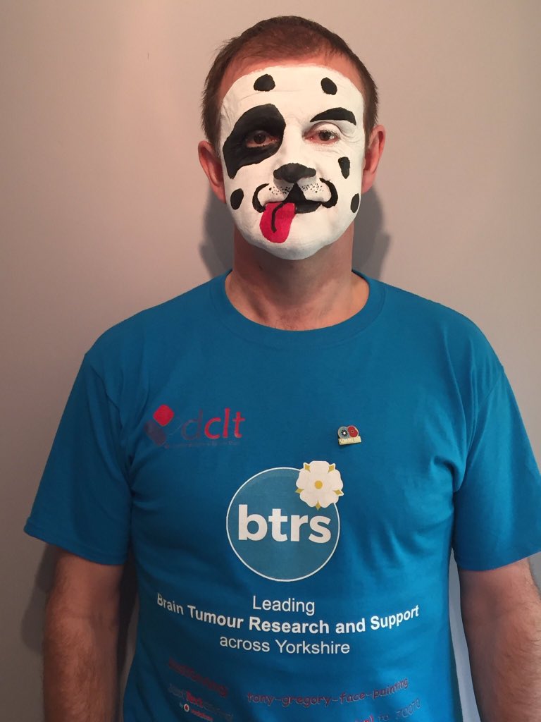 BTRStracey's tweet image. Day 1, 2 and now 3 from @TTM_Gregory's #facepainting challenge for @BTRSacrossYorks