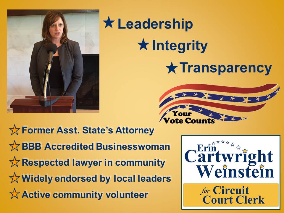 #ICYMI Endorsed by local leaders and three newspapers. Your vote counts, so let your voice be heard.