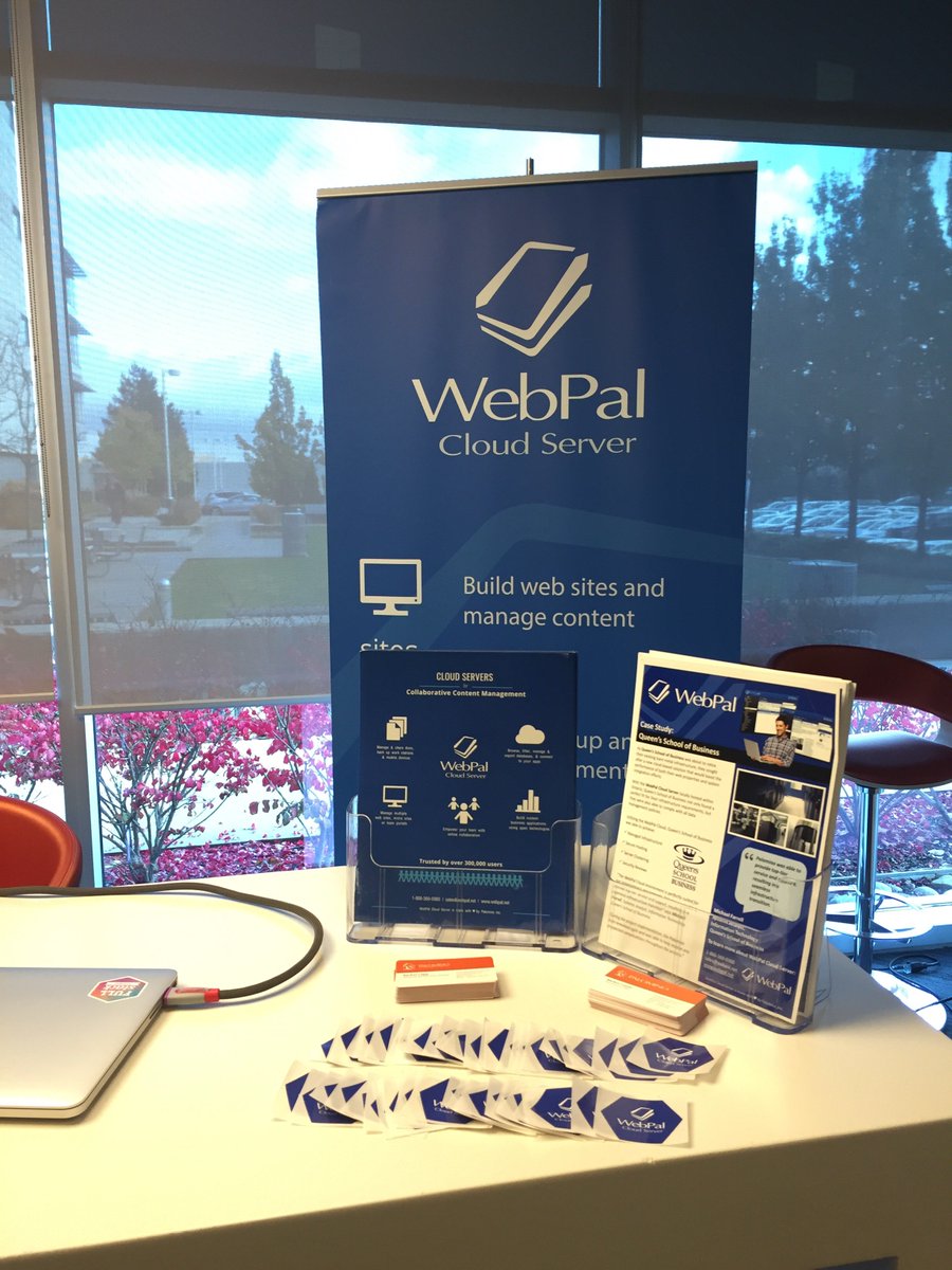 webpalcloud's tweet image. We have arrived at #TrueNorthPHP! Stop by our table for a sneak peek at WebPal for #Developers