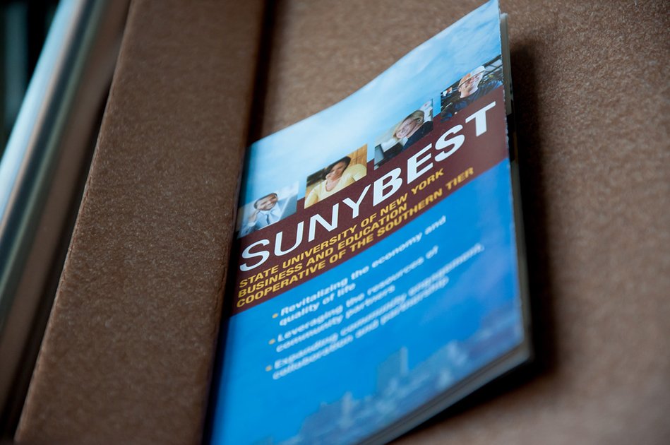 NYSERDA's tweet photo. During #SUNYBest: "NYSERDA wants to expand customer choice by growing # of experienced vendors selling #EnergyStorage in #NYS" @binghamtonu https://t.co/VIQDojkuvU