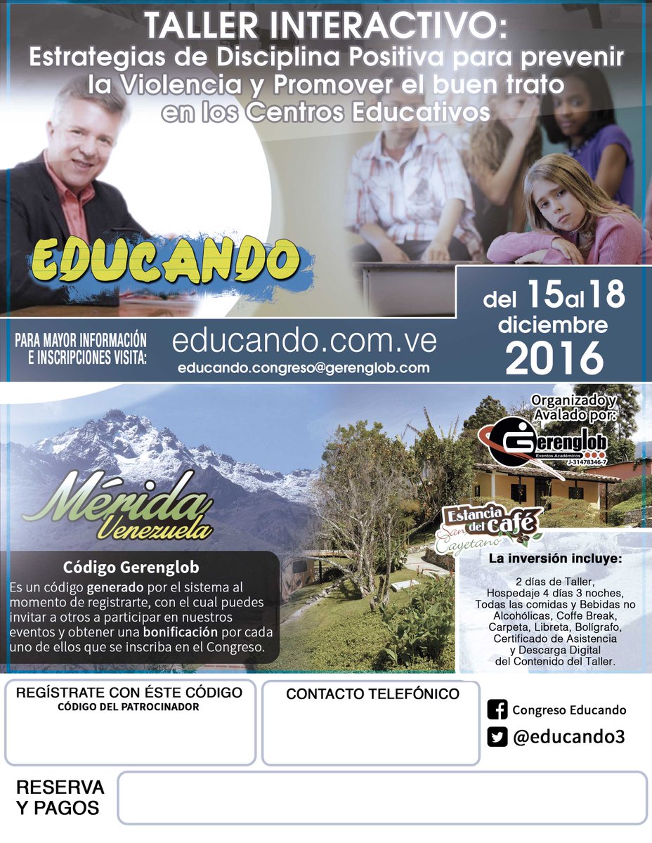 educacongreso's tweet photo. #FelizJueves #Gerenglob invita actualizarte profesionalmente con el #Taller de Estrategias de Disciplina Positiva: https://t.co/IPThzdUaou https://t.co/eFmwPZFPaO