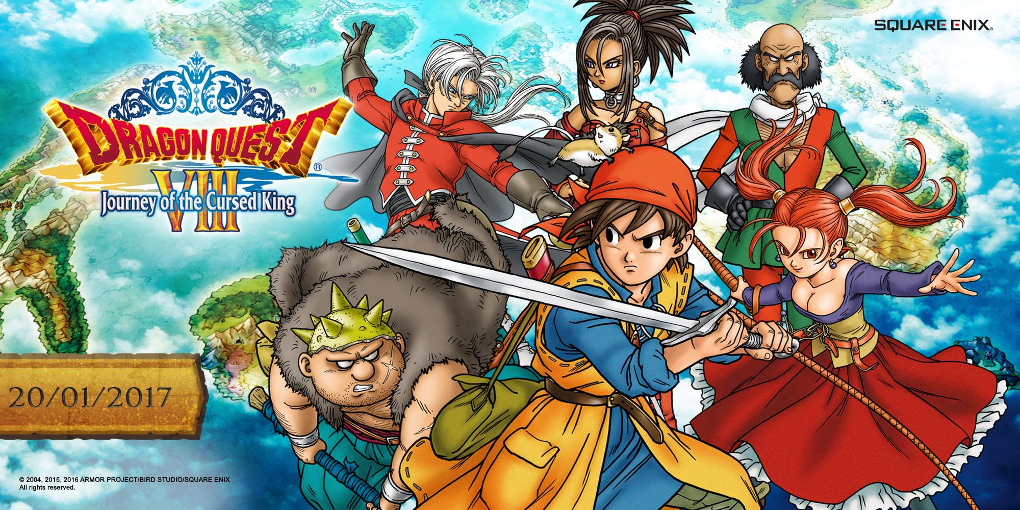 Dragon Quest VIII: Journey of the Cursed King Launch Trailer 