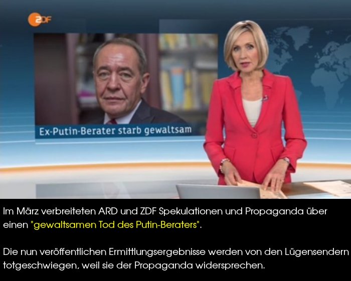 propagandaschau's tweet photo. #ARD & #ZDF unterdrücken Ermittlungsergebnis im Fall #Lessin
Noch im März zur #Propaganda gegen #Russland benutzt
☞https://t.co/m9cSySN9Ee https://t.co/RblRTW77bp