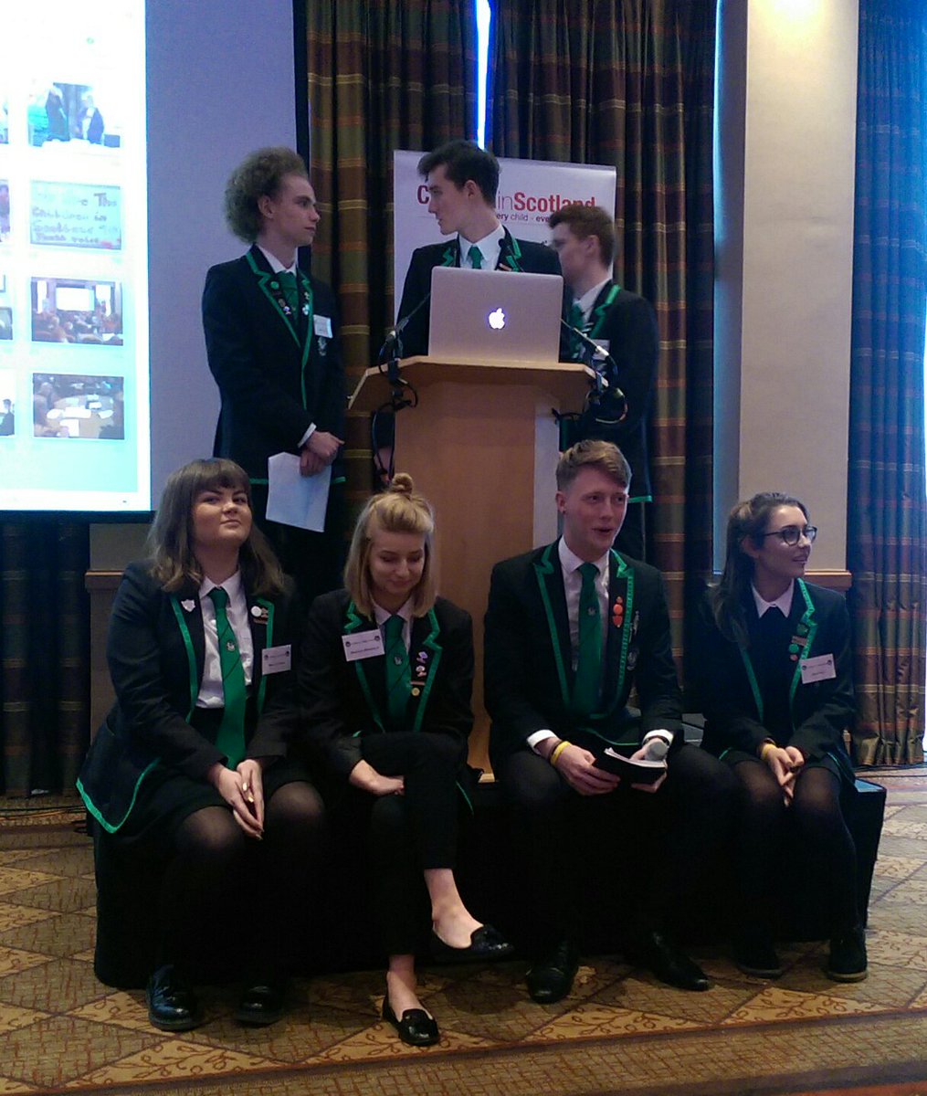 CYPCS's tweet photo. Pupils from St Maurice's HS about to give their reflections on the @cisweb annual conference #cisac16 #cisyp https://t.co/wO1VB52ODy