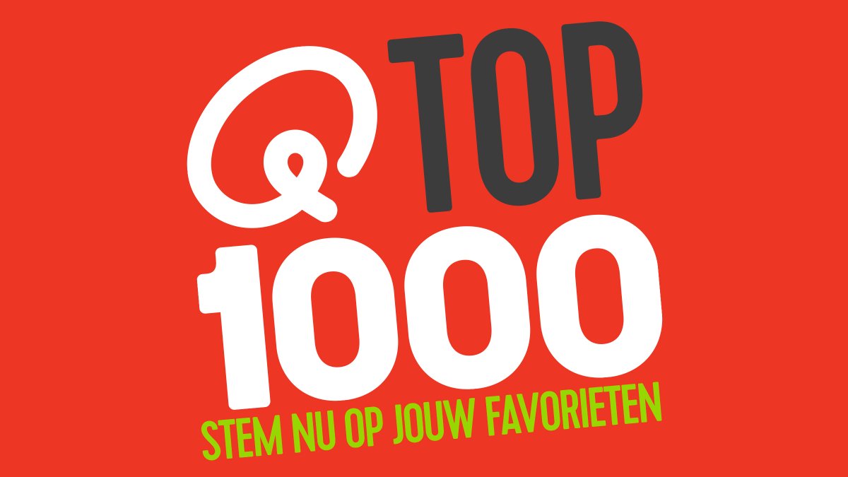 De stembussen zijn geopend! Geef nu jouw favorieten door voor de #Qtop1000! » Qrad.io/2ePv6q1