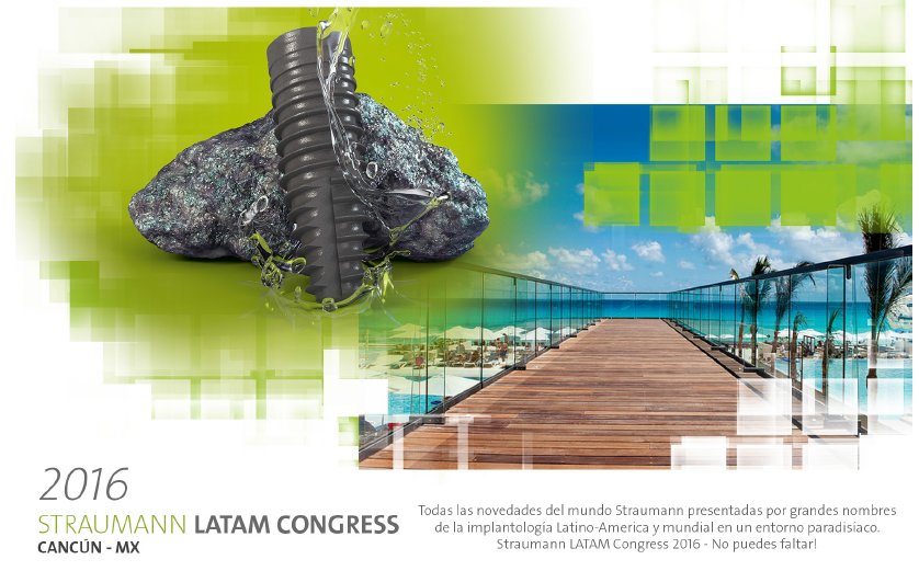 StraumannMX's tweet photo. Llego el gran día! Straumann LATAM Congress 2016 en Cancún, QR. #straumannlegend https://t.co/f1e3dyTPKD