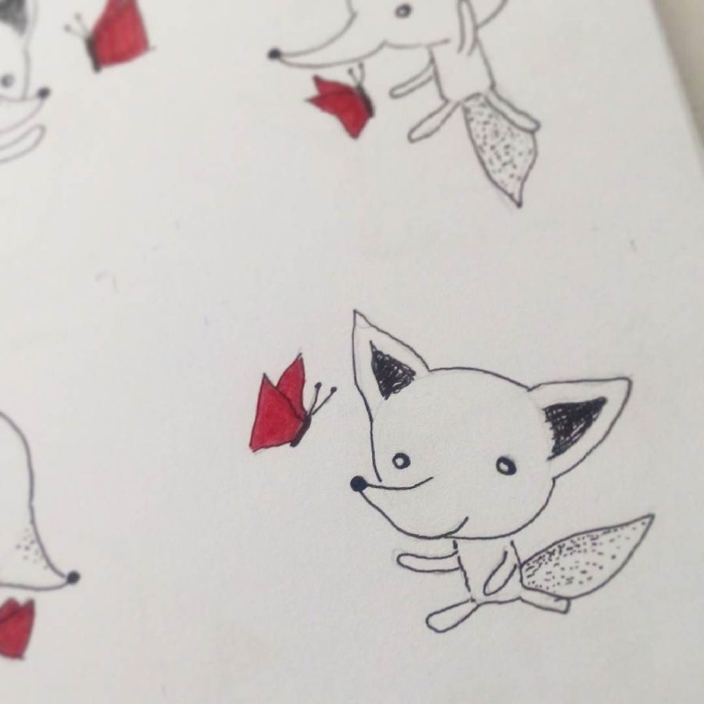 Leofrino's tweet photo. Zorritos #innerfox #sketchoftheday #sketching #inkoftheday https://t.co/Lkcn7Lsk6E https://t.co/PgqClpTIkX