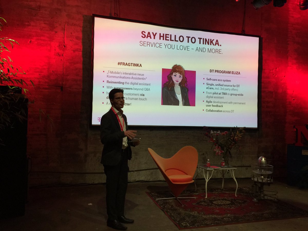 wimrampen's tweet photo. Say hello to #fragtinka .. #TMobile #Austria @CX_company https://t.co/QxYR6grnPU