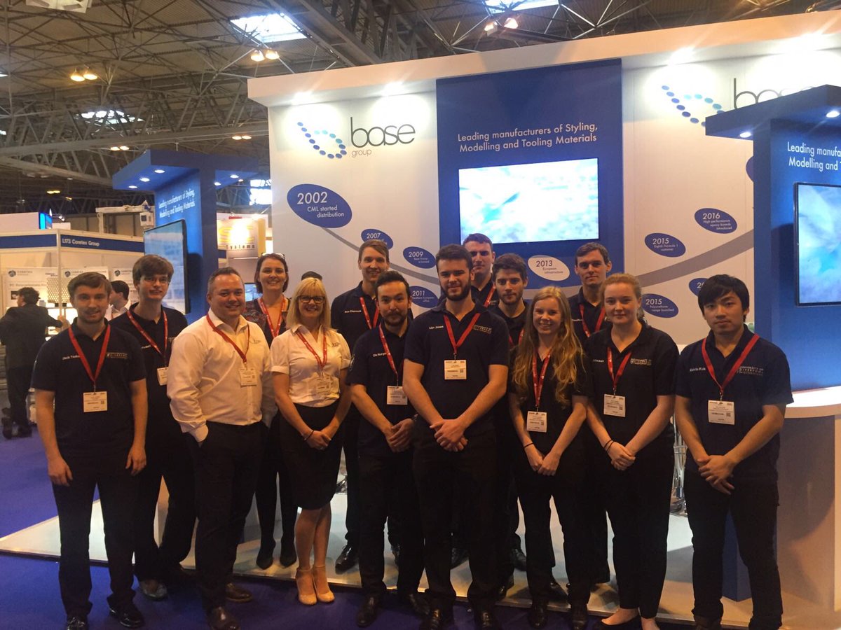 ULMRacing's tweet photo. Great to see some of our current sponsors at the Advanced Engineering Show at the NEC yesterday #sponsors #BaseGroup https://t.co/2MmEE0r1Bw