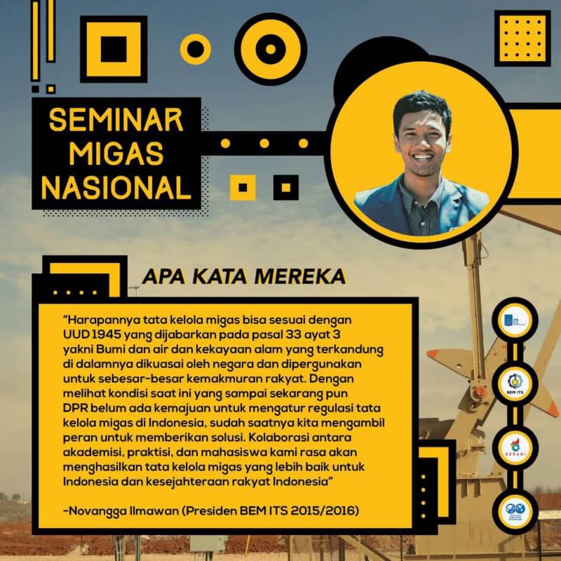 SPEITSSC's tweet photo. #RevisiUUMigas 
#SeminarMigasNasional 
#ITSSurabaya
#HighPerformanceIntegrity https://t.co/9tXQmOCZ9I