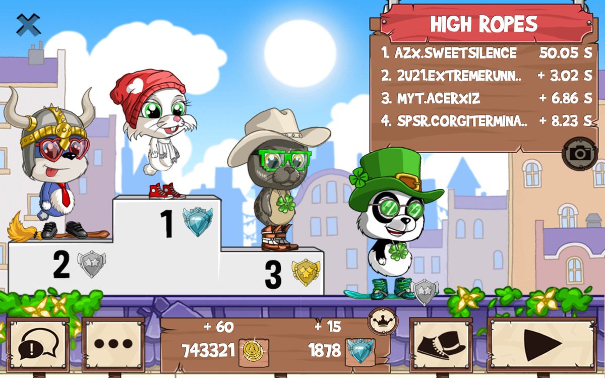 iamsweetsilence's tweet photo. Get on my level, son! #funrun2 #ExtremeRunner #Acerxiz #CorgiTerminator https://t.co/nBRH2FDWhz