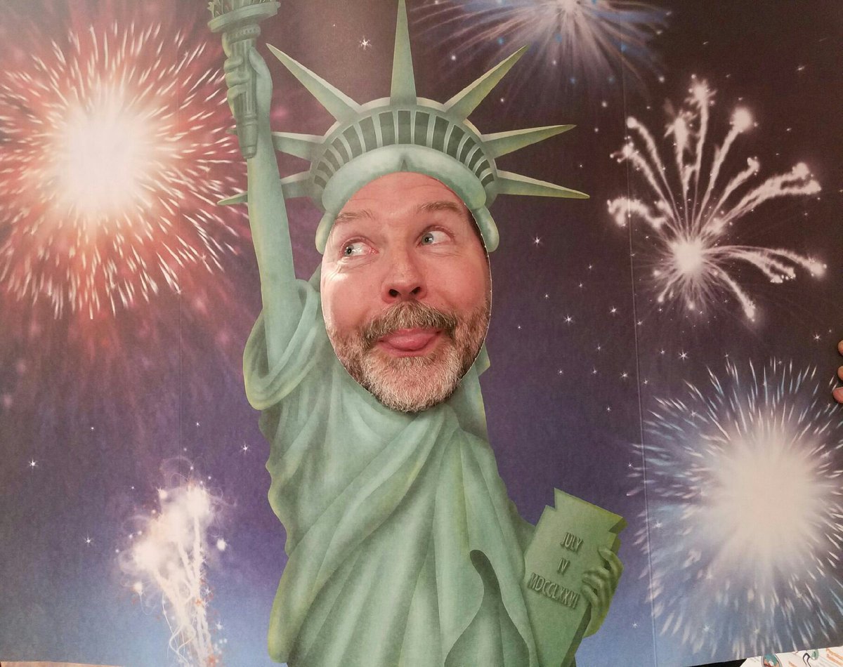 kematt3130's tweet photo. When these three @HomeDepot superstars get involved in the crazy, you know it's serious! #VOA2016 #letyourvoicesring #AmericanPride https://t.co/m1R5iNE2fQ