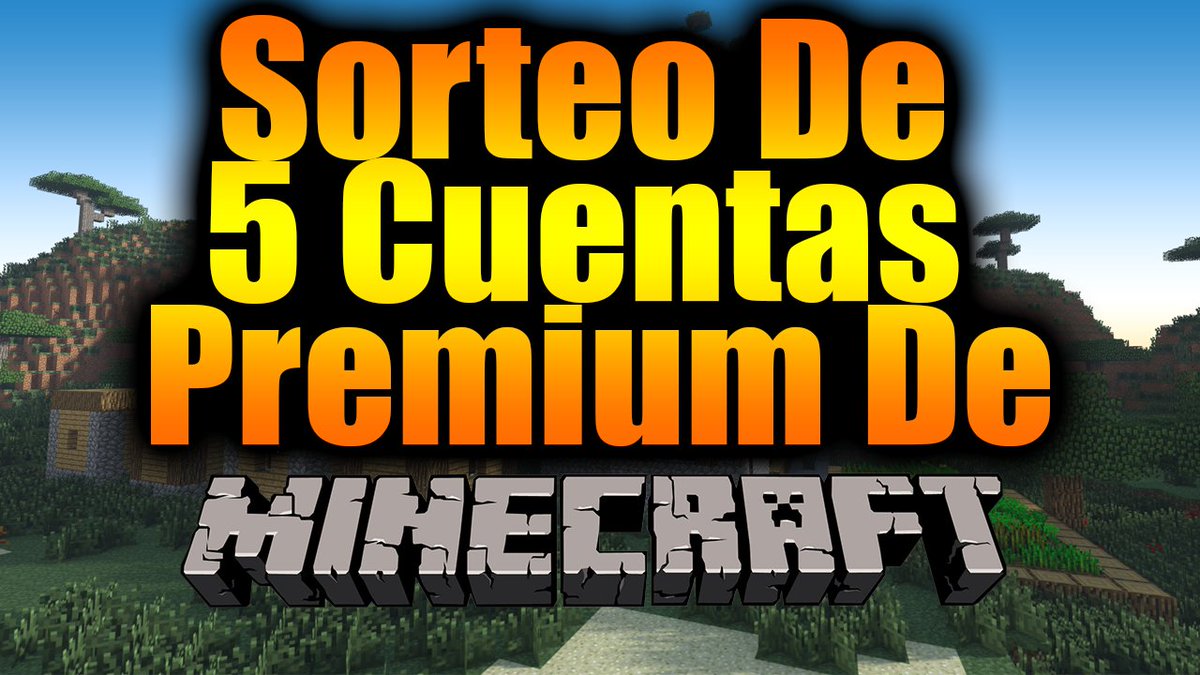 WhiteNetworkES's tweet photo. 😍😍SORTEO DE 5 CUENTAS PREMIUM DE MINECRAFT😍😍
         REQUISITOS: https://t.co/ztaSZSlSPO

FINALIZA EL 14 DE NOVIEMBRE. https://t.co/ME8jvMZYAk