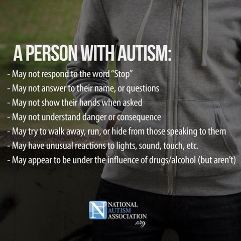 WoodsServices's tweet photo. It is vitally important to educate others about behaviors that may occur in those with #autism #autismsafety https://t.co/HGbxk7RtEe
