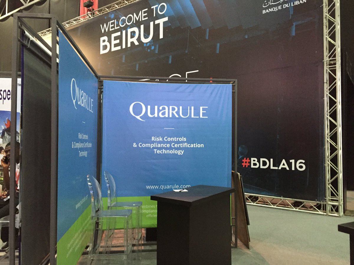QuaruleInc's tweet photo. .@tfadell we pitch tomorrow 9:30-10:25 @BDLaccelerate startup competition. Hope u can be there!#BDLA16 #regtech #AI https://t.co/l1PDrsneSV
