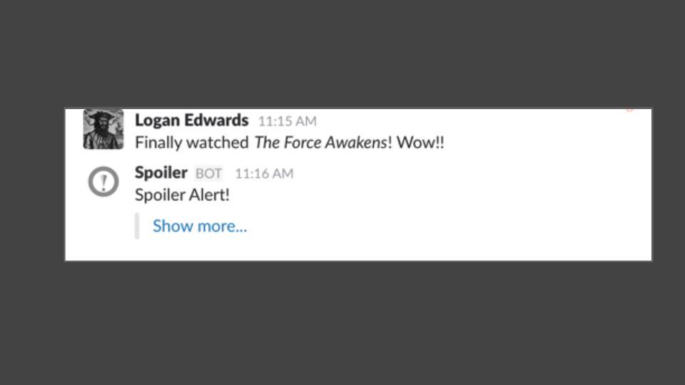 SpoilerForSlack tweet media
