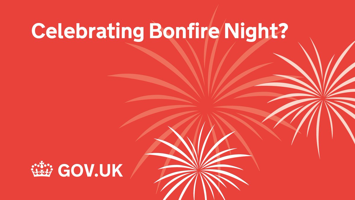 Text reads: celebrating bonfire night?