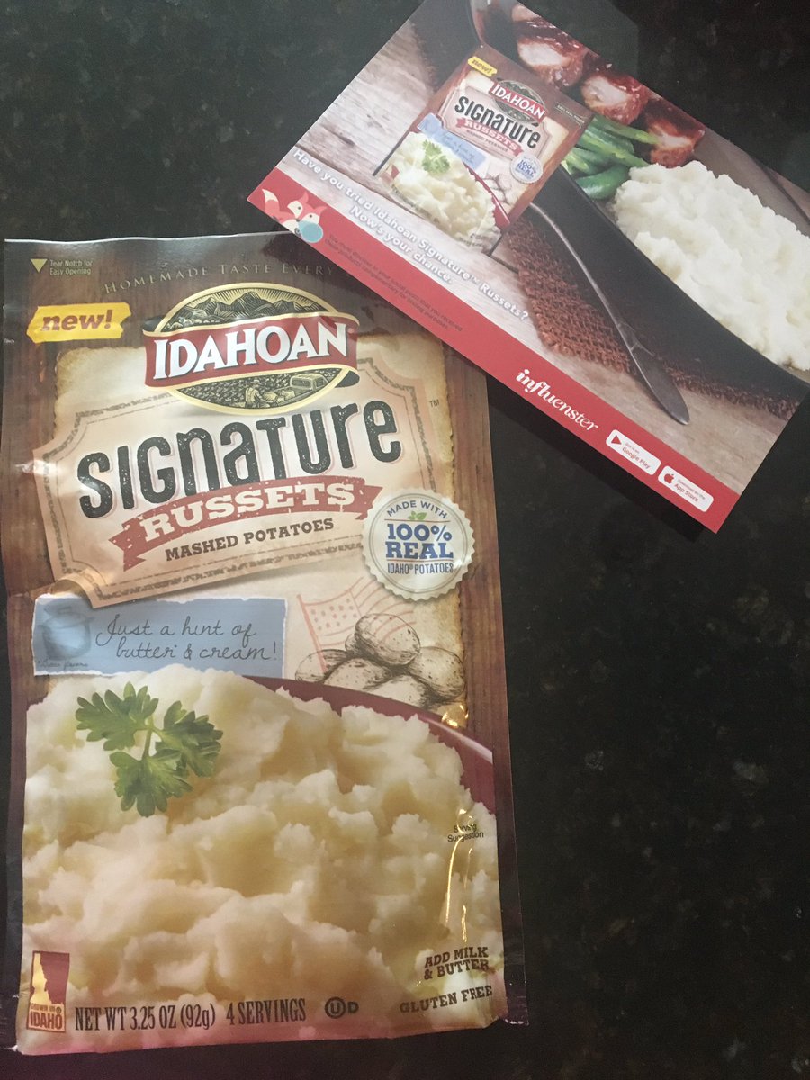 Mshelcastillo's tweet photo. Can't wait to whip these up @IdahoanFoods @Influenster #signatureRussets #contest https://t.co/zMWTxr6Hf7