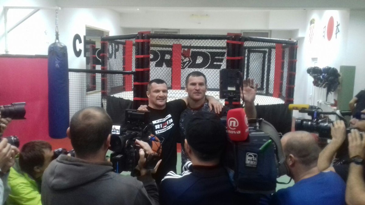 Cro Cop i Stipe Miočić večeras u #Dnevniku <a href="/novahr/">Nova TV</a>