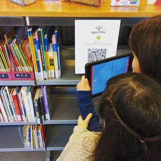 BibRiudellots's tweet photo. Divendres farem taller #tablets @Qpertin "L'explorador d'enigmes literaris" en que els 24 inscrits hauran de cercar els enigmes amb codis QR https://t.co/HdeKayyjps