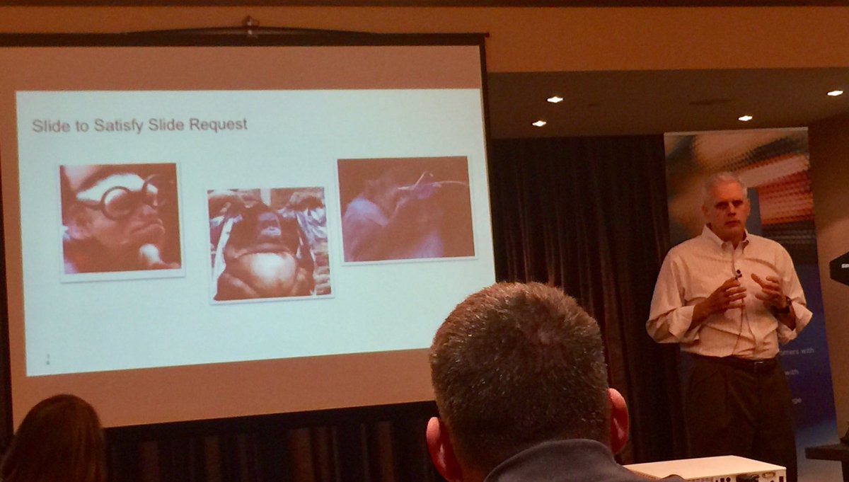 nmtim70's tweet photo. @MSR11 is teaching us about his monkey slides today #NetApp #netappatlanta https://t.co/nTddOs7MTF