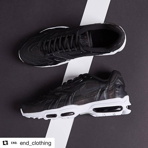 BlackElephantLC's tweet photo. Can't wait for these 🔥 Air Max 96 II XX QS out November 3rd. Gonna style them with a pair of 3M Black &amp; White laces #Repost @endclothing https://t.co/SnqFb4tCYg