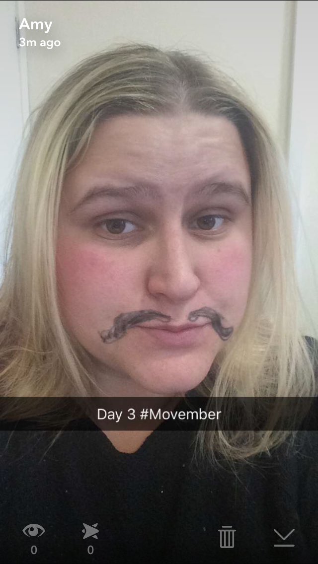 AmyTeam66's tweet photo. "A fancy way to say shaving is pogonotomy" #movember2016 @cornforthhouse https://t.co/Y76V05KVM5