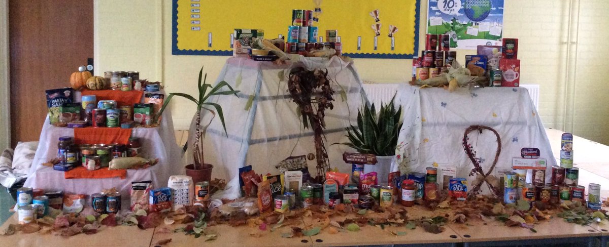 Springwood_Prm's tweet photo. Ready for the harvest festival tomorrow, thank you for your generous contributions so far! #springfam https://t.co/x6RMo5usOf