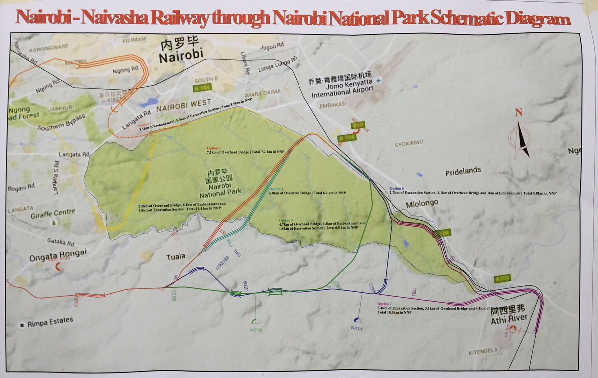 Do you find the 7 routes thru Nairobi National Park acceptable? Commenting on the EIA is open for the public. Deadline 25th November.